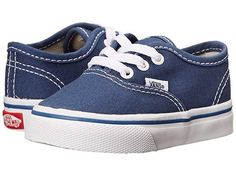 a pair of blue shoes with white laces