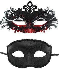 PRICES MAY VARY. Masquerade mask made of ABS base inlaid metal and sparkling rhinestones Graceful line design, manual assembly and beautiful hand paint pattern, great for your masquerade dress One size fits all, worn this masquerade mask with satin ribbons so that it can be easily adjusted to face The women's lace masks are perfect for masquerade ball, Halloween, Christmas, New year's eve party, Mardi Gras, Cosplay, Wedding reception, stage shows, etc Pretishows Lace masquerade masks make you el Lace Masks, Masquerade Dress, Phoenix Tail, Couples Masquerade Masks, Mask Halloween Costume, Cosplay Wedding, Black Masquerade Mask, Masquerade Ball Party, Reception Stage