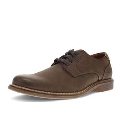 PRICES MAY VARY. Synthetic leather uppers Cushioned EVA footbed for exceptional comfort Laid-on welt Lightweight EVA outsole Rugged casual style Mens Casual Dress Shoes, Dockers Men, Brown Oxfords, Casual Dress Shoes, Rugged Style, Mens Casual Dress, Shoes With Jeans, Mens Casual, Synthetic Leather