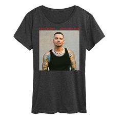 She will love showing off her style with this Women's Kane Brown Different Man Graphic Tee. FEATURES Short sleeves CrewneckFABRIC & CARE Solid Color: Cotton ; Heather Colors: Cotton/Polyester Machine wash Imported Size: Small. Color: Heather Charcoal. Gender: female. Age Group: adult. Kane Brown, How To Show Love, Mens Graphic Tee, Her Style, Heathers, Gender Female, Heather Grey, Graphic Tee, Age Group