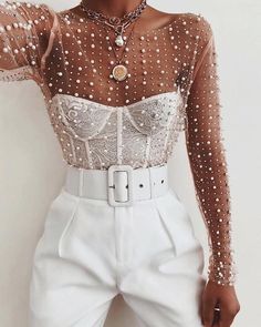 Elegant Crop Top, Country Concert Outfits, Embellished Crop Top, Lace Beading, Mesh Long Sleeve, Maxi Skirts