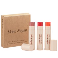 PRICES MAY VARY. THE PERFECT SHADE - The perfect touch to any no-makeup makeup look, our moisturizing tinted lip balms will bless your lips with color and shine. Pick between Glow Nude, Glow Coral, and Glow Berry! FOR HYDRATION & MOISTURE - Say goodbye to chapped lips and hello to intense hydration. An ultra-hydrating formula with Argan oil locks in moisture for up to 6 hours leaving you with soft, kissable lips. BUILDABLE COLOR - Wear them on the days you can't decide between lipstick and barel Gifts Sets, Lip Jelly, Vegan Lip Balm, Lip Balm Set, Lip Balm Tubes, Hydrating Lip Balm, Natural Lip Balm, Natural Lip, Tinted Lip Balm