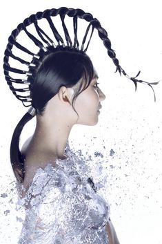 Hair Diy, Taking Care Of Yourself, Fantasy Hair, Art Installation, Artistic Hair, Beauty Editorial