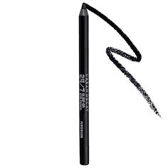 What it is: An award-winning waterproof eyeliner pencil that glides on ultra-creamy and delivers intense, smudge-proof colorful eye makeup for up to 16 hours.Ingredient Callouts: Free of parabens. This product is also cruelty-free.What Else You Need to Know: With a creamy formula and hydrating ingredients (like vitamin E & jojoba oil), experience a smooth liner application without dragging or pulling. Once dry, this highly pigmented eyeliner pencil is waterproof, smudge-proof and long-lasting, d Tarte Maneater Mascara, Urban Decay Eyeshadow Primer, Maybelline Color Tattoo, Waterproof Eyeliner Pencil, Long Lasting Eyeliner, Urban Decay Eyeshadow, Space Cowboy, Glitter Eyeliner, Colorful Eye Makeup