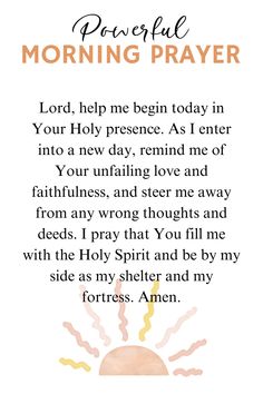 Powerful Morning Prayers, Daily Morning Prayer, Powerful Morning Prayer, Morning Scripture, Prayers Of Encouragement, Lysa Terkeurst, Good Morning Spiritual Quotes