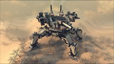 Spartan Mobile Fortress Mobile Fortress, Futuristic Art, Robots Concept, Science Fiction Art, Robot Concept Art