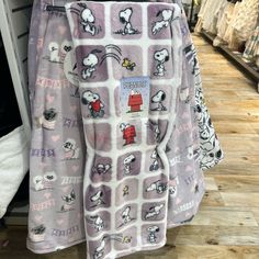 the snoopy dog pajamas are on display for sale