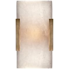 a wall light that is mounted on the side of a wall with a white background