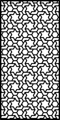 a black and white geometric pattern