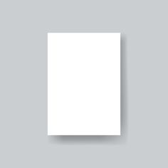 an empty white paper on a gray background