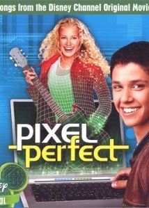 the dvd cover for pixel perfect features a smiling young man with a guitar