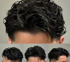 Mens Haircuts Thick Hair, Hair Types Men, Mens Haircuts Straight Hair, Gents Hair Style, Mens Hairstyles Thick Hair, Wavy Hair Men