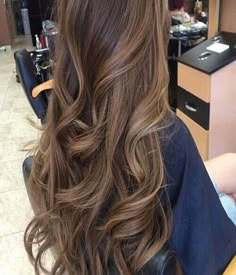 @nidaaaa04 Rambut Brunette, Peekaboo Highlights, Colored Hair Tips, Brown Hair Inspo, Hot Hair Colors, Hair Color Light Brown, Long Brown Hair