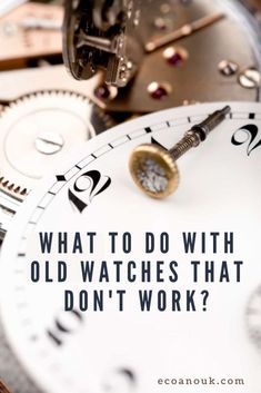 What to Do with Old Watches that Don't Work? Old Watch Jewelry Ideas, Repurposed Watches Ideas, Upcycle Old Watches, Recycled Watches Ideas, Watch Face Crafts Ideas, Repurpose Old Watches, What To Do With Old Jewelry Crafts, Old Watches Crafts Ideas Diy