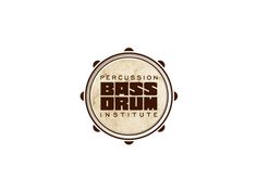 the logo for precision bass drum institute