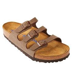 Birkenstock Florida Soft Footbed Sandal  In a rich shade of mocha, this summery sandal will be your go-to, featuring Birkenstock's legendary contoured footbed. Birkenstock Colors, Fashion Shoes Sandals, Footbed Sandals, Birkenstock Florida, Pig Skin, 11 11, Mocha, Birkenstock, Shoes Sandals