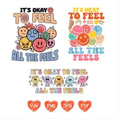 Art Cut, The Feels, All The Feels, Les Sentiments, It's Okay, Speech Therapy, Its Okay, Printed Items, Inside Out