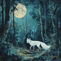 White Tail Fox: Bring Life to Educational Content Fox And Moon, Well Images, Fox Artwork, Fox Spirit, Educational Content, White Tail, Fox Art, Wallpaper App, Day For Night