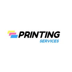 the printing services logo is shown on a white background