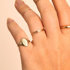 Pinky Signet Ring Women, Gold Pinky Ring Women, Signet Rings Women Vintage, Signet Rings Women Gold, Pinky Ring For Women, Signet Pinky Ring, Pinky Rings For Women, Signet Ring Women, Personalized Gold Bracelet