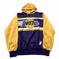 Thanks for viewing our item! Please view all photos for condition! Please message us with any questions prior to purchasing or making an offer! NO RETURNS! Items will be shipped within 3 business days unless noted otherwise! Check us out online at Yesterday's Fits! Basketball Hoodie, Lakers Basketball, Hoodie Sweatshirt, Lookbook, Basketball, Adult Outfits, Angeles, Sweatshirts Hoodie, Satin