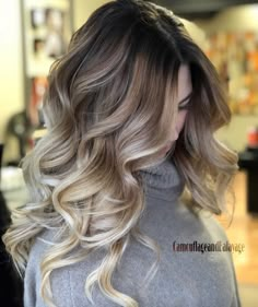 This H A I R gives me L I F E!!! Short Ombre Hair, Beautiful Hair Color, Winter Hair Color, Ombre Hair Color, Hair Color Balayage, Winter Hairstyles, Cool Hair Color, Hair Color Trends