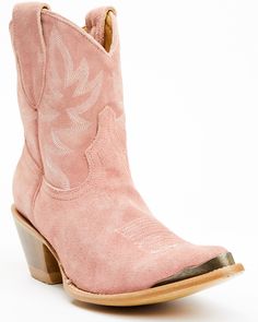 Idyllwind Women's Wheels Suede Fashion Western Booties - Round Toe , Pink Womens Cowgirl Boots, Boot Barn, Wedding Boots, Suede Fashion, Western Booties, Cowboy Boots Women, Cow Boy, Cowboy Boot, Pink Suede