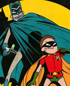 batman and robin wayne in the animated version of batman's caped - up role