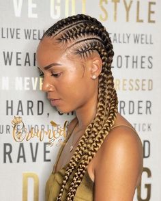 Blonde Cornrows Braids Black Women, Blonde Feed In Braids, Lemon Braids, Blonde Cornrows, Cornrow Hairstyle, Make Hair Grow, Braided Hairstyles For Black Women Cornrows, Blonde Box Braids