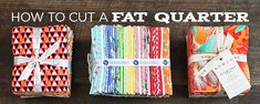 How to Cut a Fat Quarter! – Missouri Star Blog Quilting Fabric Projects, Longarm Quilting Tutorials, Easy Quilting Projects, Quilting Basics, Beginner Quilting, Star Video, Christmas Quilting Projects, Easy Quilting, Patchwork Tutorial