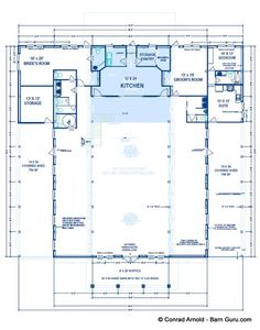 a blueprint shows the floor plan for a kitchen and living room