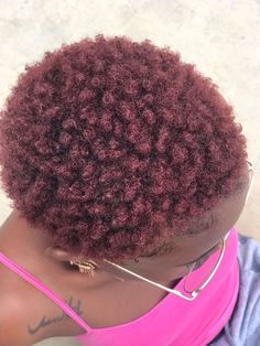 Short Twa Hairstyles 4c Hair Color, Dyed Short Natural Hair Black Women, Dye Colours For Dark Skin Short Hair, Hair Dye Ideas For Dark Skin, Dyed Natural Hair For Black Women Dark Skin, Dyed 4c Natural Hair, Dyed Natural Hair Dark Skin, Hair Dye For Dark Skin, Dyed Short Natural Hair