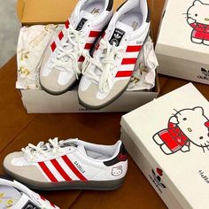 Send Offers. I May Accept. Brand New Never Worn Or Tried On 100% Authentic Straight From Adidas Fast Shipping Pretty Sneakers For Women, Shoes Hello Kitty, Adidas Campus Shoes, Adidas Gazelles, Cute Adidas, Cute Adidas Shoes, Gazelle Adidas, Adidas White Shoes, Pretty Sneakers