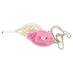 CHANEL CRUISE 2023 MINI-RAQUET MIRROR CLUTCH PINK Gold-Tone Hardware For Sale at 1stDibs Chanel Cruise 2023, Fem Outfits, Clutch Pink, Cruise 2023, Chanel Box, Chanel Cruise, Fashion Handbags, Purses Crossbody, Pink And Gold