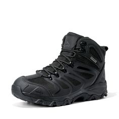 PRICES MAY VARY. Comfortableness: NORTIV 8 Men's Waterproof Hiking Boots certainly delivers on all-day comfort! Removable and shock-absorbent cushioned insoles offer the best support for your feet. Lightweight and Flexible EVA midsoles: reduce foot fatigue. They are designed for long-lasting comfort, superior cushioning, and high energy return. Non-slip & Durable: High-quality rubber soles are fully slip-proof and feature advanced traction for firm stability on challenging terrains. No more slip Comfortable Hiking Boots, Mens Waterproof Hiking Boots, Outdoor Trekking, Mens Hiking Boots, Shoe Tags, Waterproof Hiking Boots, Light Weight Shoes, Walking Boots, Trail Shoes