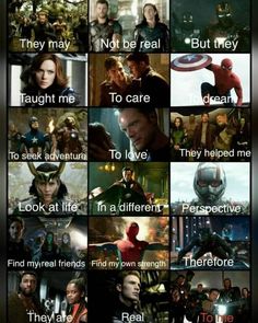 avengers memes with the caption that reads, they may not be real