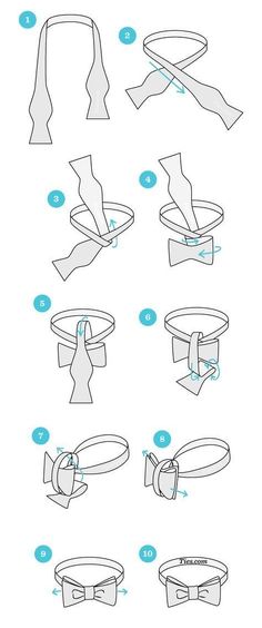 Tie A Bow Tie, Simpul Dasi, Tie A Necktie, Fashion Infographic, Pola Macrame, Neck Tie Knots, Seni Dan Kraf, Mens Ties, Tie Styles