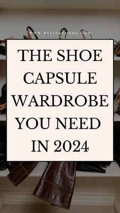 Shoe Capsule Wardrobe Minimal Classic, Capsule Shoes Wardrobe, Capsule Shoes 2024, Capsule Shoes Women, Capsule Wardrobe Shoes 2024, Shoes For Capsule Wardrobe, Shoes Essentials Women, Shoes Every Woman Should Have, Shoe Essentials Women