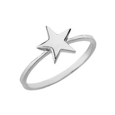 Description: 925 Sterling Silver Star Stackable Ring All Sizes Item No.: M964* Metal Type: .925 Sterling Silver With Stamped 925 Metal Color: Silver Finish: Type Of Stone: No Stone Band Thickness (Depth): 0.04" (1.016 Mm) Band Height : 0.05" (1.27 Mm) Star Height (Average) : 0.35" (8.89 Mm) Star Width (Average) : 0.35" (8.89 Mm) Brand New Note: This Item Is Made To Order. Might Take 3-5 Days To Be Shipped. Classic Silver Star Shaped Rings, Sterling Silver Stackable Star Rings, Silver Star-shaped Stackable Rings In Sterling Silver, Minimalist Silver Star Ring, Classic Silver Star-shaped Jewelry, Sterling Silver Star-shaped Rings, Shine Jewelry, Stackable Jewelry, Diamond Gift