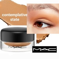 Mac Pro Longwear Paint Pot Color: Contemplative State Size: .17 Oz New In Box 100% Authentic **Currently 9 Available - Price Is For Each. Pot Concealer, Mac Paint Pot, Mac Paint Pots, Makeup Mac, Mac Pro, Eye Primer, Mac Makeup, Painted Pots, Makeup Products