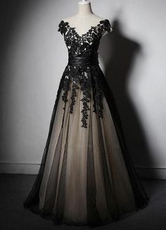 Evening Dresses Uk, Prom Dresses 2018, Prom Dresses 2017, Tulle Evening Dress, Womens Prom Dresses, Elegant Prom Dresses, Black Party Dresses, Prom Dresses Modest, Black Tulle