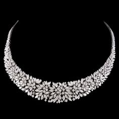 For Sale on 1stDibs - Item Code :- CN-21212 Gross Wt. :- 47.60 gm 18k Gold Wt. :- 44.38 gm Diamond Wt. :- 16.10 Ct. ( SI Clarity & HI Color ) Necklace Size :- 16 Inch ✦ Sizing Diamond Wedding Necklace, Modern Necklace Design, Choker Diamond, Diamond Necklace Wedding, Gold Necklace Wedding, Bridal Diamond Necklace, Real Diamond Necklace, Dainty Necklaces, Dainty Diamond Necklace