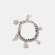 Find MARC JACOBS Mini Icon Pave Bracelet on Editorialist. Worn around the wrist - brassbrass Marc Jacobs Bracelet, Bday Wishlist, Pave Bracelet, Jewelry Board, Bracelet In Silver, Jewelry Accessories Ideas, Jewelry Boards, Girly Accessories, Accessories Ideas