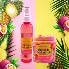 Pineapple Passion Fruit Bundle Body Butter and Spray Oil to match! You will be in tropical paradise!! How To Smell Like Passion Fruit, Fruit Smelling Perfume, Pineapple Body Butter, Spiritual Oils, Coconut Pineapple Perfume, Unicorn Fruit Body Butter, Shimmer Body Oil