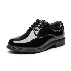 PRICES MAY VARY. CLASSIC STYLE: Lace-up construction and classic round toe design for personalized fit. CLEANING EASILY: Finished with smooth PU vamp, these boy’s dress shoes are splash-resistant and easy to clean. COMFORTABLE: With cotton-padded heel and tongue, this pair of young men’s formal oxfords prevent your little boy from feet rubbing, delivering a comfortable wearing experience. Durable Dress Shoes for Kids: The durable synthetic sole and TPR bottom of our kids' dress shoes provide rel Dress Shoes For Boys, Kid Birthday Party, Kids Dress Shoes, Shoes For Boys, Black Dress Shoes, Oxford Dress Shoes, Young Men, Classic Shoes, Birthday Celebrations