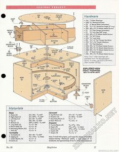 the plans for an entertainment center are shown in this diagram, with instructions on how to build it