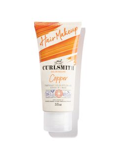 Hair Makeup - Copper Curlsmith Hair Makeup, Curl Smith, Wash Out Hair Color, Apricot Fruit, Daucus Carota, Temporary Hair Color, Healthy Hair Journey, Coily Hair, Styling Cream