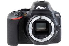 the nikon d700 digital slr camera is shown with its lens up