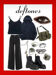 Metal Girl Outfit, Rock Inspired Outfits, 60s Outfits, Outfitinspo Style