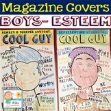 two children's books with the title magazine covers boys - esttem cool guy and cool guy